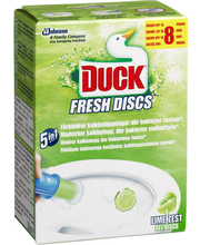 Туалетные диски Duck лайм 6 шт.