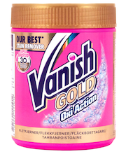  Пятновыводитель Vanish Oxi Action Gold для цветного белья 470 гр