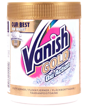  Пятновыводитель Vanish Oxi Action Gold для белого белья 470 гр