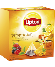  Чай Lipton Temptation Collection ассорти в пирамидках 20шт