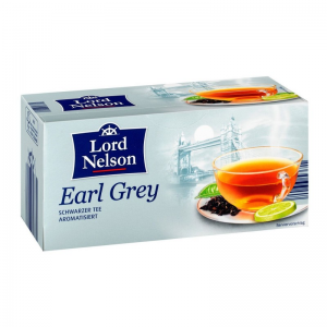 Чёрный чай Lord Nelson Earl Grey 25пак.