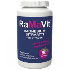 Жевательные таблетки для детей и взрослых магний + B6 RaMaVit (малина) 80таб.