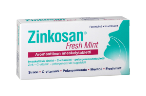 Средство от боли в горле Zinkosan Freshmint 20таблеток
