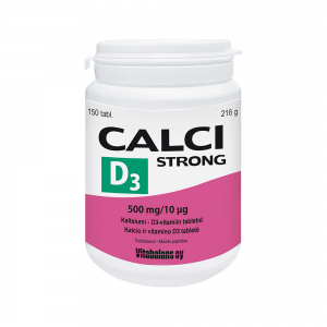 Кальций для суставов и костей Calci Strong 500мг+ D3, 150табл.