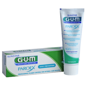  Зубная паста антибактериальная GUM PAROEX (хлоргексидин 0,06%) 75мл