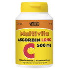 Витамин С 500мг длительного действия Multivita Ascorbin Long 200табл.
