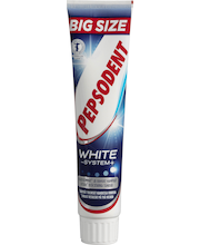 Зубная паста отбеливающая Pepsodent White System BIG SIZE 125мл
