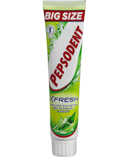 Зубная паста свежий лайм Pepsodent Lime mint BIG SIZE 125мл