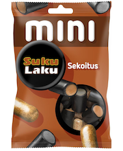 Лакричные конфеты с карамельной начинкой MINI Sukulaku sekoitus makeiset 110гр