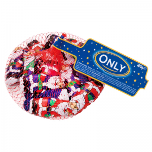  Шоколадные фигурки "Дед-Мороз" Only 100 гр