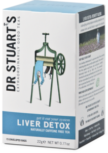 Органический фруктово-травяной чай Dr Stuart's Liver Detox (очищение печени) 15пак.