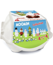 Шоколадные яйца с сюрпризом Zaini Moomin 4шт. x 20гр