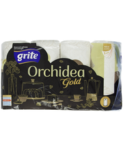 Бумажные полотенца Grite Orchidea Gold 4рулона