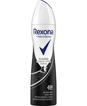 Дезодорант-спрей "Невидимый на черном и белом" Rexona Women Invisible Black & White 150мл