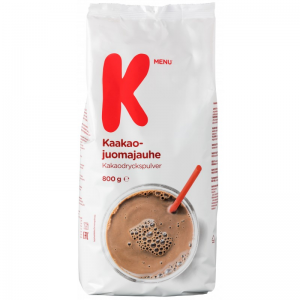 Какао-напиток K-Menu kaakaojuomajauhe 800гр
