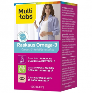 Рыбий жир Omega-3 Multi-Tabs для беременных и кормящих  100кап.