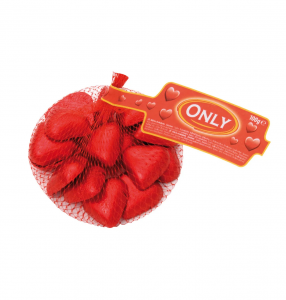 Молочный шоколад фигурный "Сердца"Only 100 гр