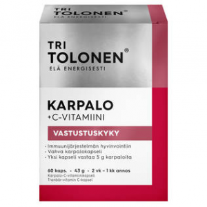 Клюква + витамин С Tri Tolonen karpalo+C-vitamiini 60таб. 
