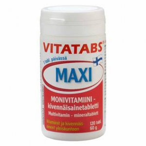 Витаминно-минеральный комплекс Vitatabs MAXI 120таб.
