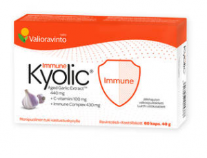  Добавка для повышения иммунитета (чеснок, шиитаке, майтаке, рейши) KYOLIC Immune 60кап.