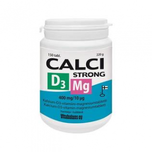 Комплекс Кальций, магний, Д3 Calci Strong+Mg+D3 150кап.