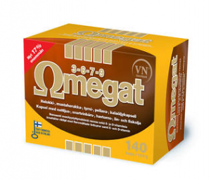 Рыбий жир Omegat 3-6-7-9 , Омегат ( Омега 3-6-7-9) 140кап.