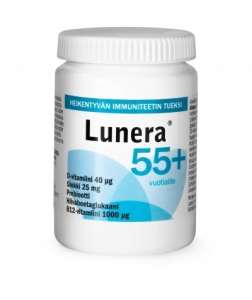 Витаминный комплекс для поддержания иммунитета людей старшего возраста Lunera 55+ 60шт.