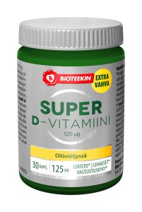 Витамин Д на оливковом масле (усиленная формула) Bioteek Super Vitamin D 125 мкг 30капсул