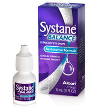 Смазывающие глазные капли Systane Balance 10мл