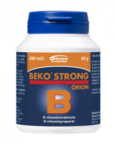 Комплекс витаминов группы B Беко Стронг, Multivita BEKO STRONG ORION 200таб.
