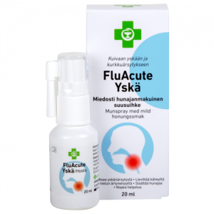 Спрей от кашля и боли в горле FluAcute Cough 20мл