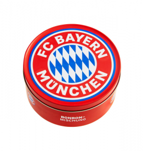 Карамель леденцовая "Woogie" FC Bayern Munich ice and cherry flavoured candies 200гр