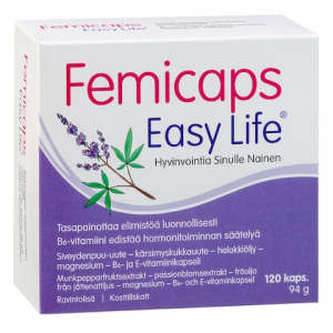 Добавка для поддержания функции гормонов у женщин Фемикапс Femicaps Easy Life  120 кап.