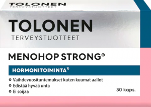 Добавка для облегчения симптомов климакса Tolonen MenoHop Strong 30кап.