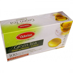 Зеленый чай Victorian лимон 100пак 