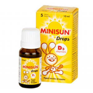 Витамин Д3 Minisun Drops (капли) 10мл