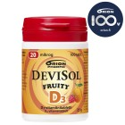 Жевательные таблетки D3 Devisol (малина,персик) 20мкг, 100табл