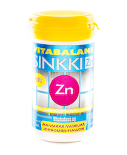 Цинк Sinkki Zn ksylitoli Vitabalans (малина и клубника) 90 табл.