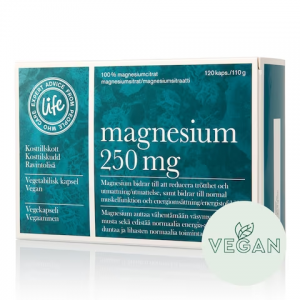 Магний 250мг+ В6 Life Magnesium Citrate+B6 120шт.