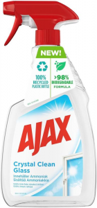 Средство для мытья окон и зеркал Ajax Crystal Clean 750 мл