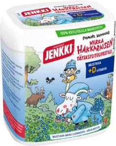 Леденцы-пастилки с ксилитом (черника) + витамин Д Jenkki Herra Hakkarainen 45гр Леденцы-пастилки с ксилитом (черника) + витамин Д Jenkki Herra Hakkarainen 45гр