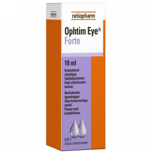  Глазные капли Optim Forte Eye Hydra для увлажнения глаз (гиалуронат натрия (0,40%) 10мл