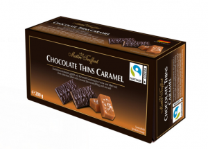 Шоколад Maitre Truffout Chocolate Thins caramel 200гр