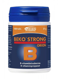 Комплекс витаминов группы B Беко Стронг, Multivita BEKO STRONG ORION 100таб.