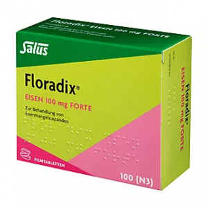 Флорадикс Форте  железо 100мг Floradix Eisen 100таб.