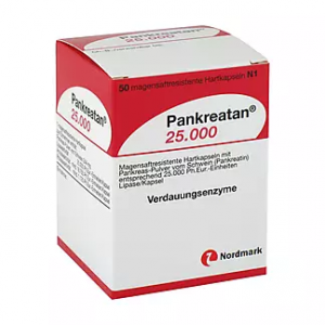 Панкреатин Pankreatan,  Панкреатан 25 000, 50шт.