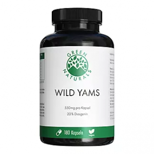 Экстракт корня дикого Ямса 1100мг GREEN NATURALS Wild Yam 180шт. Экстракт корня дикого Ямса 1100мг GREEN NATURALS Wild Yam 180шт.