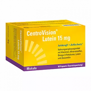  Комплекс для зрения CentroVision Лютеин 15 мг , 90 кап.