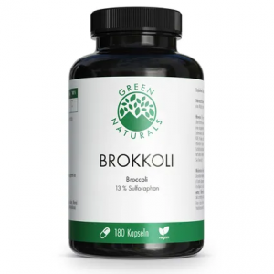  Экстракта брокколи 550мг GREEN NATURALS + 13%  сульфорафан 180кап.