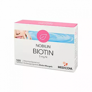 Биотин Nobilin Biotin 5 mg 100шт.
